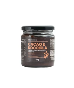 Crema Cacao & Nocciole Fondente – Bowlpros 200 g