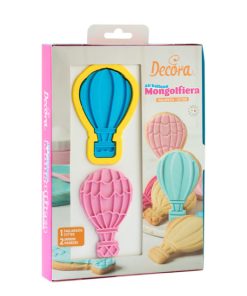 SET 3 PZ TAGLIAPASTA MONGOLFIERA 3D