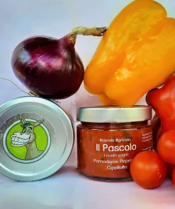SUGO POMODORINI, CIPOLLOTTI, PEPERONI – 310 g