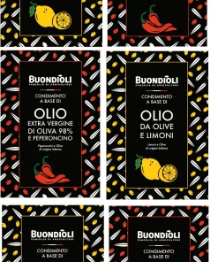 Multipack 3+3 condimenti al limone e al peperoncino 250ml